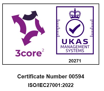 ISO IEC 27001 UKAS certification logo